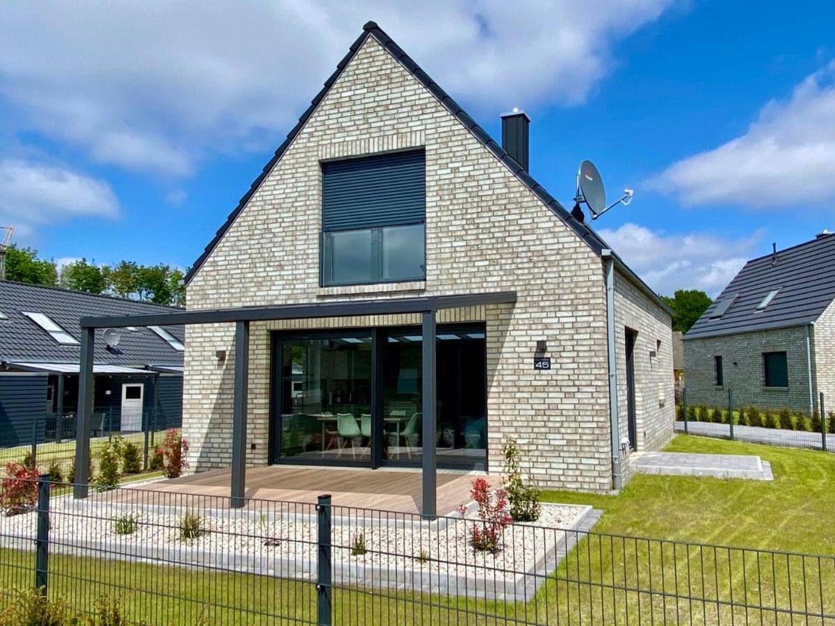Ferienhaus Seestern Am Harkebruegger See Mit Sauna Und Kamin Barssel  Exterior foto